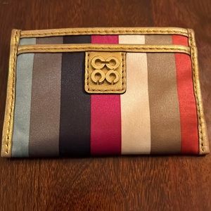 Coach legacy card case holder